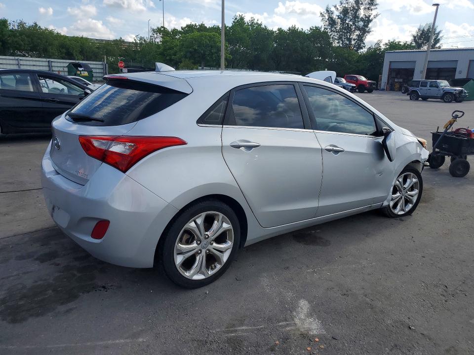 2013 Hyundai Elantra VIN KMHD35LE1DU153316 COPART salvage auction — FRONT END, Fl - Cert Of Title Slvg Rebuildable, sold $925 on 2026-07-08 (photo 3)