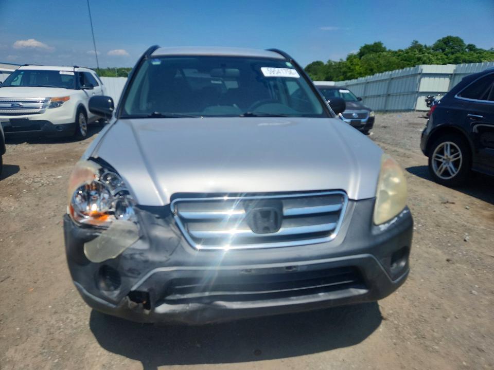 2005 Honda Cr-v VIN SHSRD785X5U325762 COPART salvage auction — FRONT END, MA - CERT OF TITLE-RECONSTRCTD COLL, sold $475 on 2026-07-22 (photo 5)