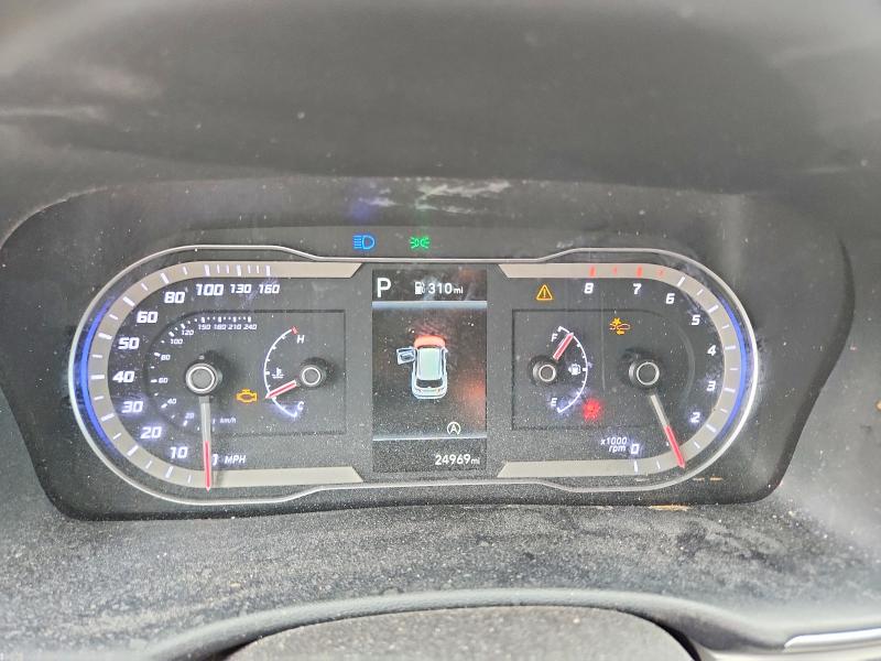 2024 Hyundai Tucson VIN 5NMJBCDE6RH386927 COPART salvage auction — FRONT END, Al - Cert Of Title-Salvage Title, sold $6,600 on 2026-09-08 (photo 9)