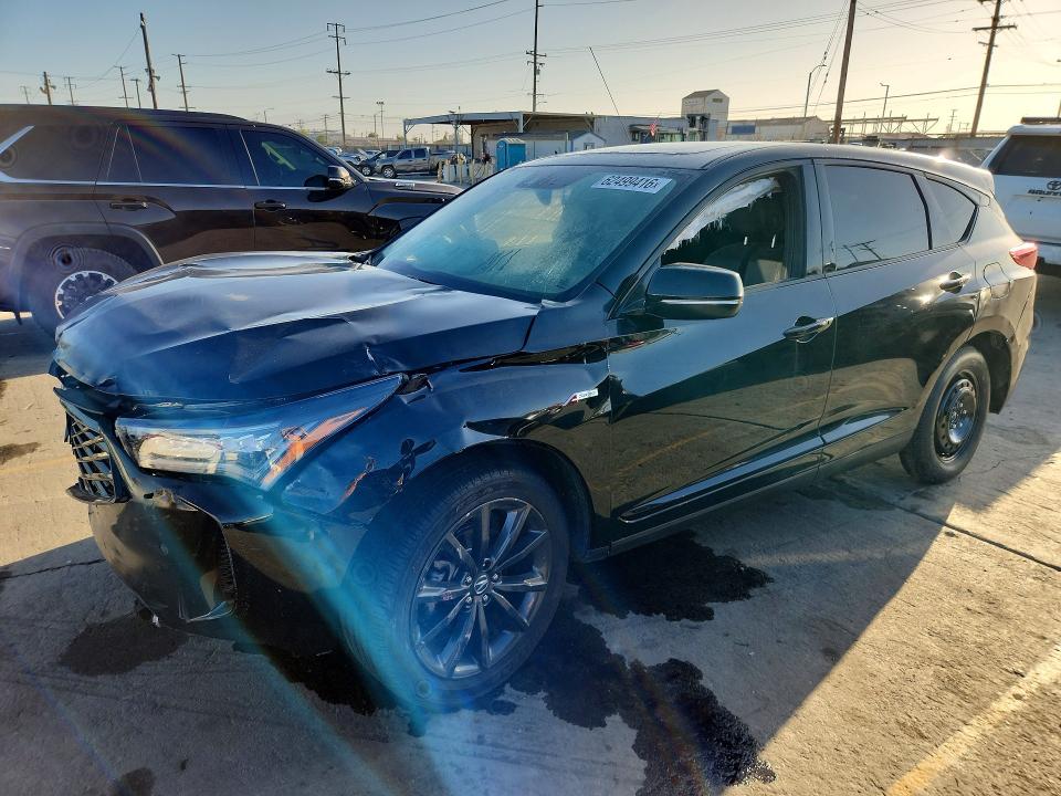 2025 Acura Rdx VIN 5J8TC2H60SL027324 — COPART salvage auction photo