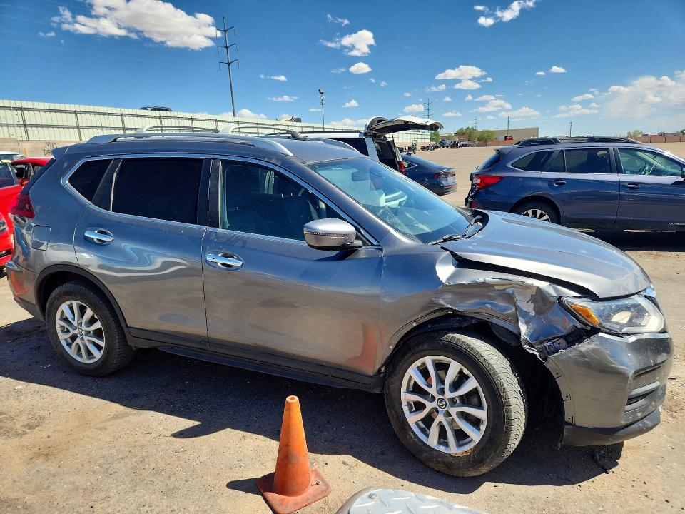 2019 Nissan Rogue VIN KNMAT2MV2KP534026 COPART salvage auction — FRONT END, Nm - Cert Of Title-Salvage, sold $3,500 on 2026-07-09 (photo 4)
