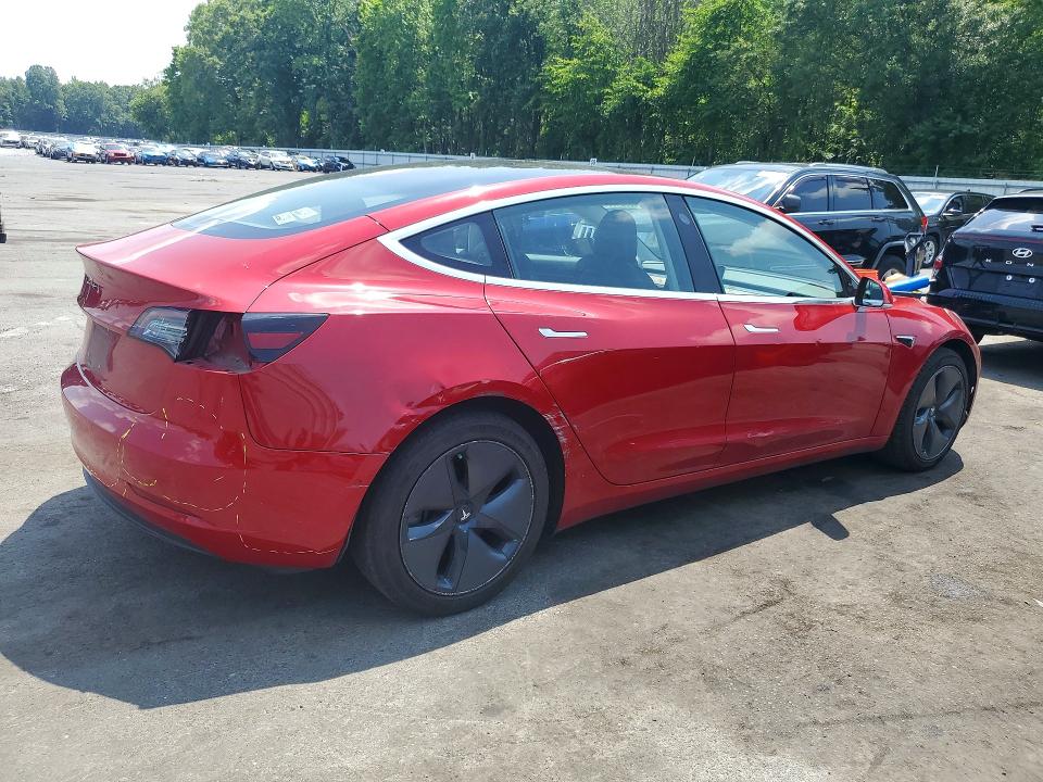 2018 Tesla Model 3 VIN 5YJ3E1EA1JF102741 COPART salvage auction — MINOR DENT/SCRATCHES, Pa - Certificate Of Salvage, sold $5,700 on 2026-07-21 (photo 3)