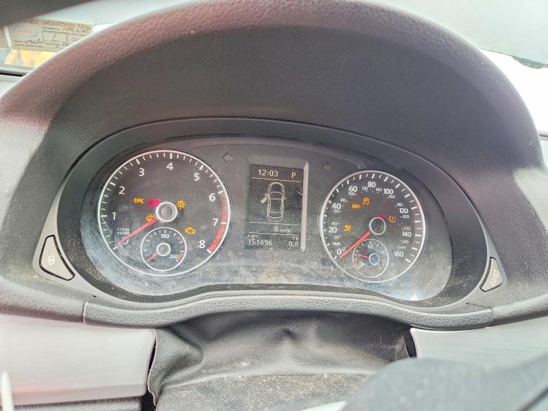 2012 Volkswagen Passat VIN 1VWBP7A35CC009816 COPART salvage auction — FRONT END, Pa - Cert Of Title, sold $325 on 2026-07-24 (photo 9)