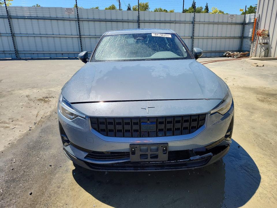 2021 Polestar 2 VIN LPSED3KA0ML017430 COPART salvage auction — FRONT END, Ca - Certificate Of Title, sold $7,500 on 2026-07-27 (photo 5)