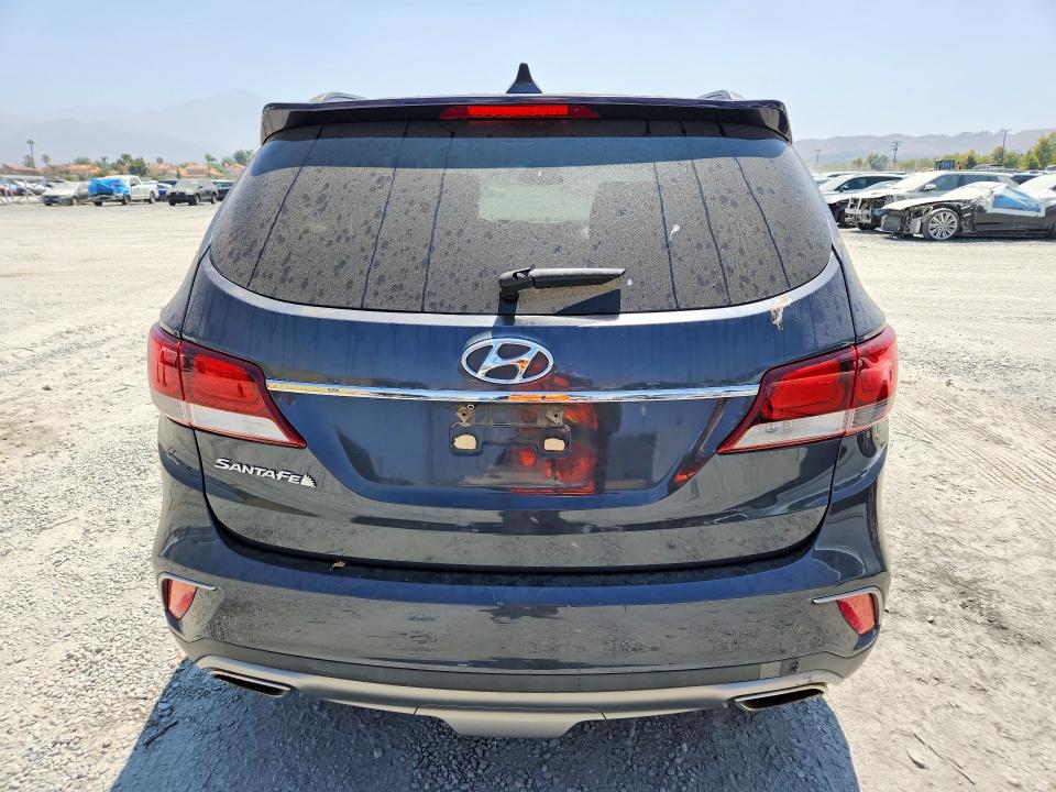 2017 Hyundai Santa fe VIN KM8SM4HF7HU206171 COPART salvage auction — MECHANICAL, NV - DIS/DLR/EXP ONLY CLEAN TITLE, sold $2,350 on 2026-07-15 (photo 6)