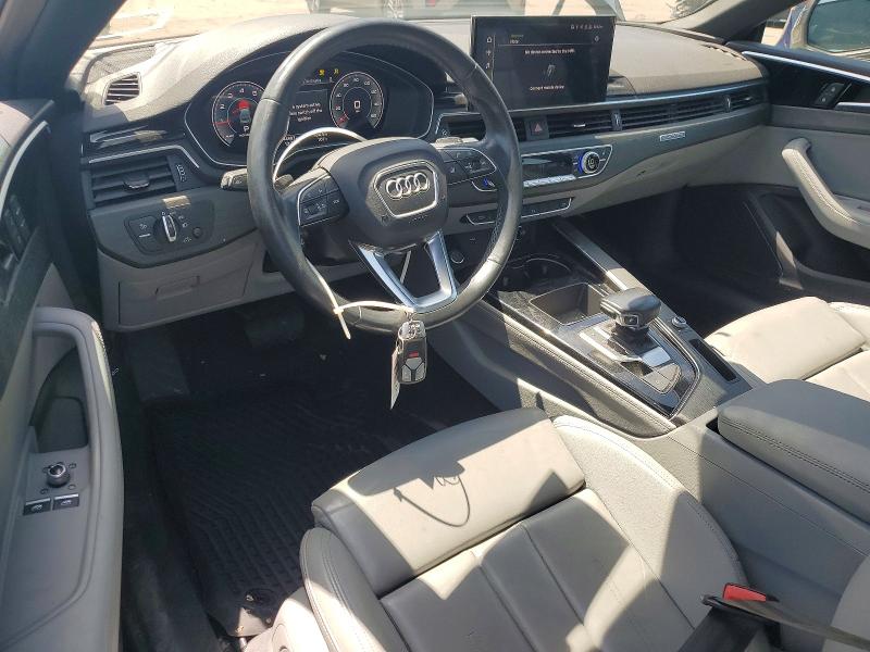 2021 Audi VIN WAUTAAF5XMA055751 COPART salvage auction — FRONT END, Ny - Mv-907A Salvage Certificate, sold $9,800 on 2026-07-09 (photo 8)