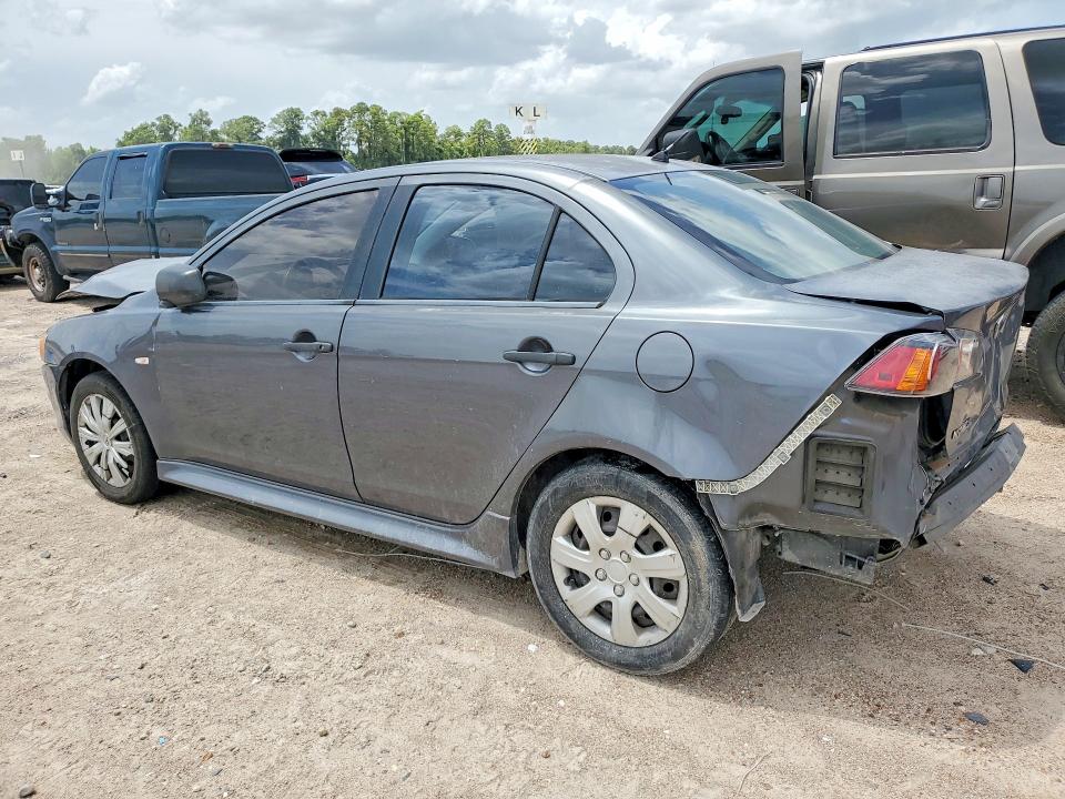 2010 Mitsubishi Lancer VIN JA32U1FU9AU032659 COPART salvage auction — FRONT END, Tx - Salvage Vehicle Title, sold $225 on 2026-07-21 (photo 2)