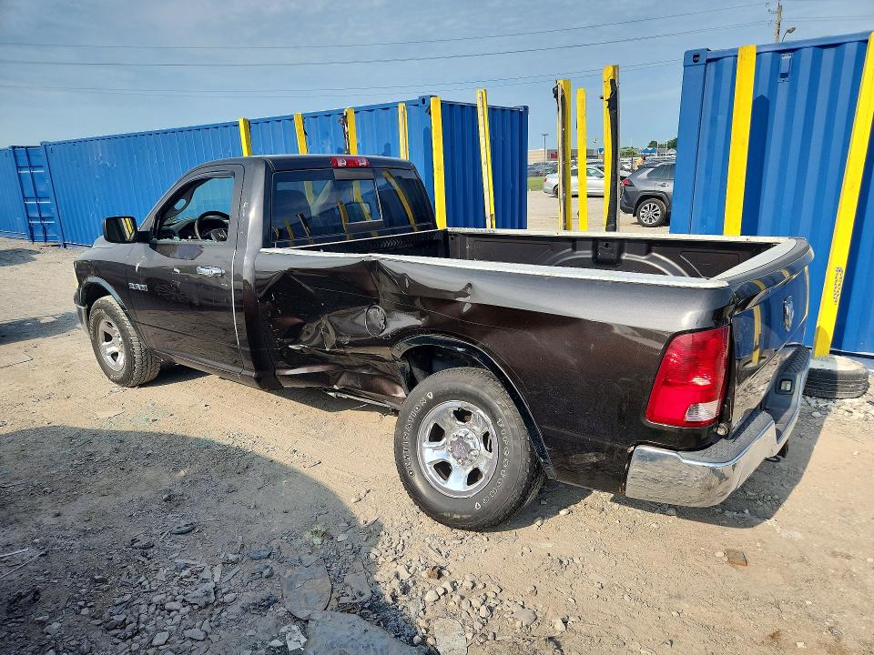 2010 Dodge Ram 1500 VIN 3D7JB1EP5AG177186 COPART salvage auction — REAR END, IN - CERTIFICATE OF TITLE, sold $150 on 2026-07-31 (photo 2)