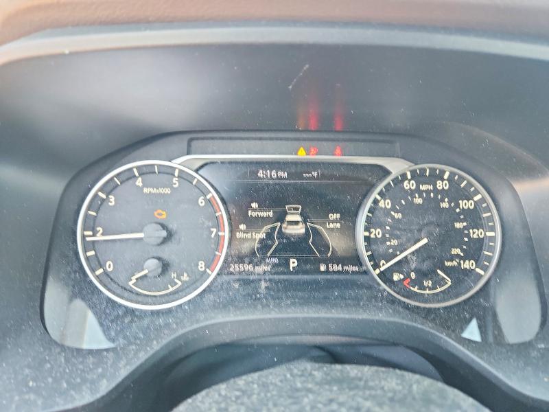 2023 Nissan Rogue VIN JN8BT3BB8PW357972 COPART salvage auction — FRONT END, Wi - Junked Vehicle Bill Of Sale, sold $2,800 on 2026-07-14 (photo 9)