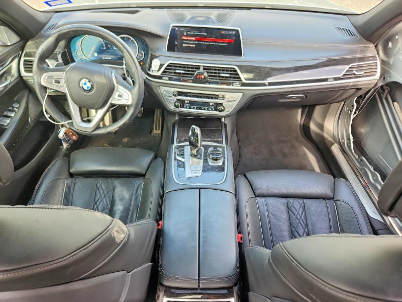 2019 BMW 7 series VIN WBA7F0C50KGM25469 COPART salvage auction — ALL OVER, Tx - Salvage Vehicle Title, sold $2,850 on 2026-07-24 (photo 8)