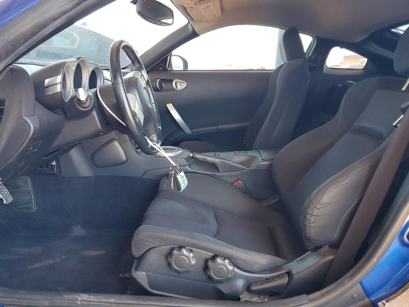 2005 Nissan 350z VIN JN1AZ34D55M604929 COPART salvage auction — FRONT END, Az - Cert Of Title - Salvage, sold $250 on 2026-07-30 (photo 7)