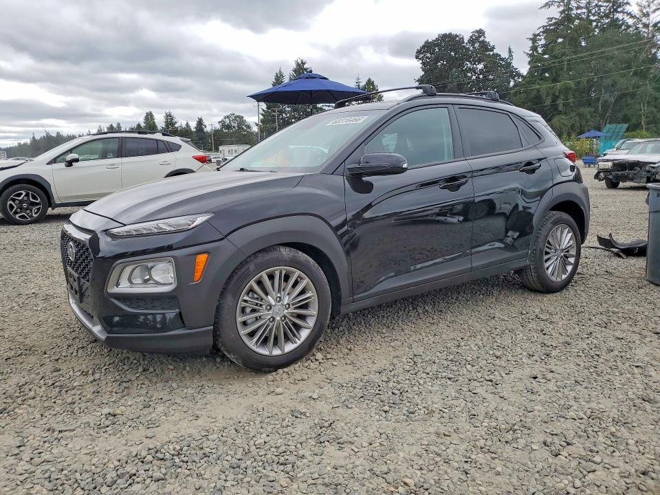 2021 Hyundai Kona VIN KM8K6CAA2MU674984 COPART salvage auction — FRONT END, Wa - Bill Of Sale, sold $2,900 on 2026-07-17 (photo 1)