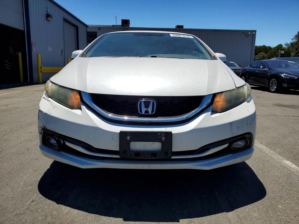 2013 Honda Civic VIN 19XFB2F90DE272468 COPART salvage auction — SIDE, Ca - Salvage Certificate, sold $1,600 on 2026-07-10 (photo 5)