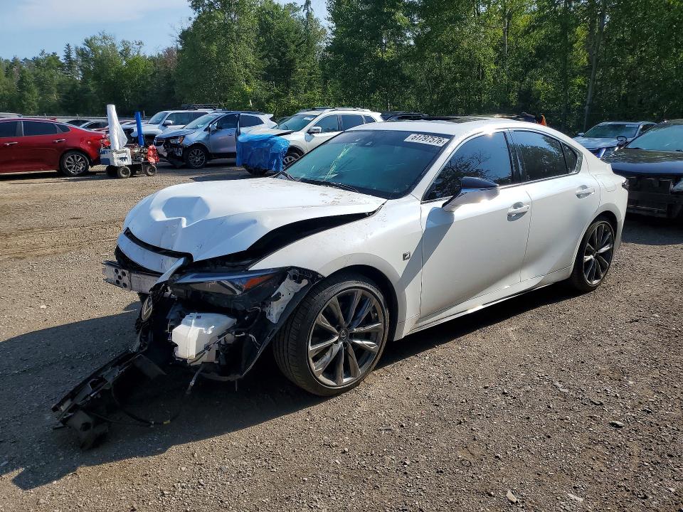 2021 Lexus Is VIN JTHG81F2XM5043838 — COPART salvage auction photo