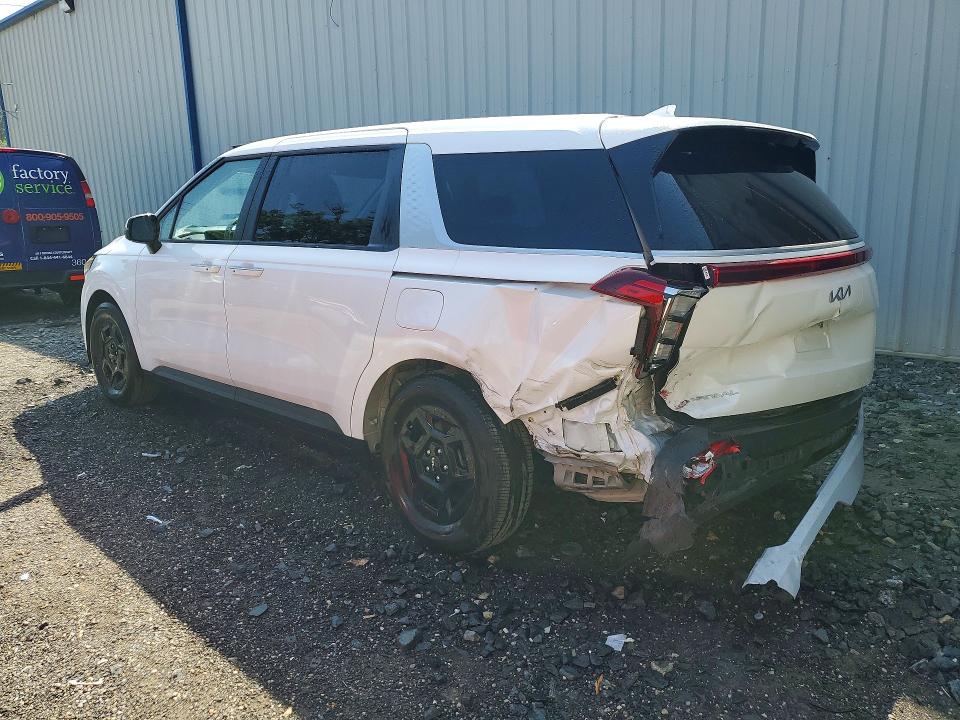 2026 Kia Carnival VIN KNDNB5K31T6586603 COPART salvage auction — REAR END, IL - CERTIFICATE OF TITLE, sold $16,100 on 2026-07-20 (photo 2)
