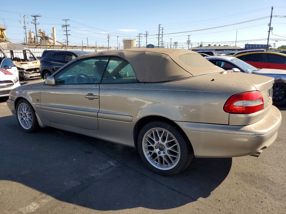 2002 Volvo C70 VIN YV1NC53D92J031599 COPART salvage auction — FRONT END, CA - SALVAGE CERTIFICATE, sold $225 on 2026-08-05 (photo 2)
