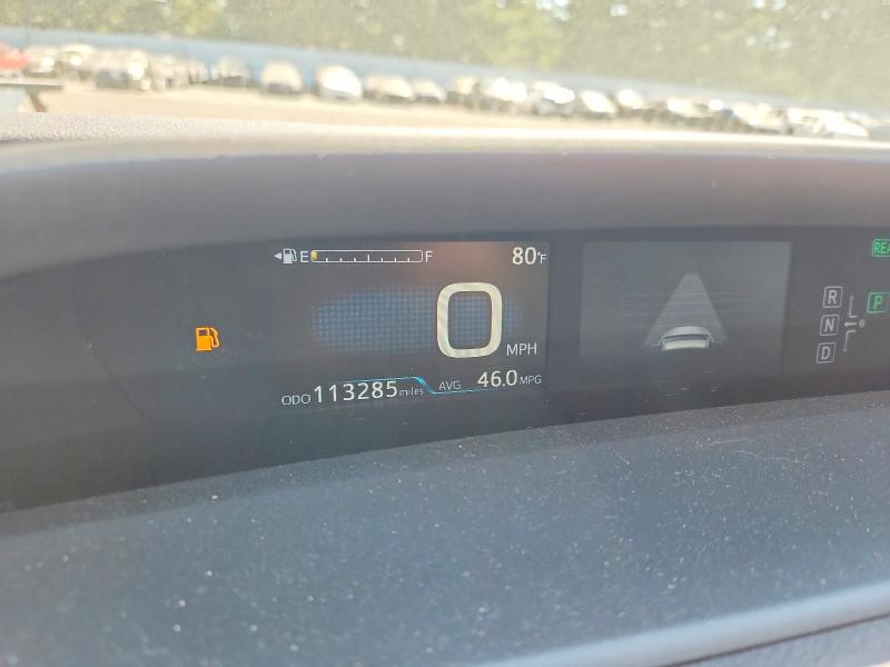 2016 Toyota Prius VIN JTDKBRFU2G3014041 COPART salvage auction — REAR END, Wa - Bill Of Sale, sold $2,400 on 2026-07-21 (photo 9)