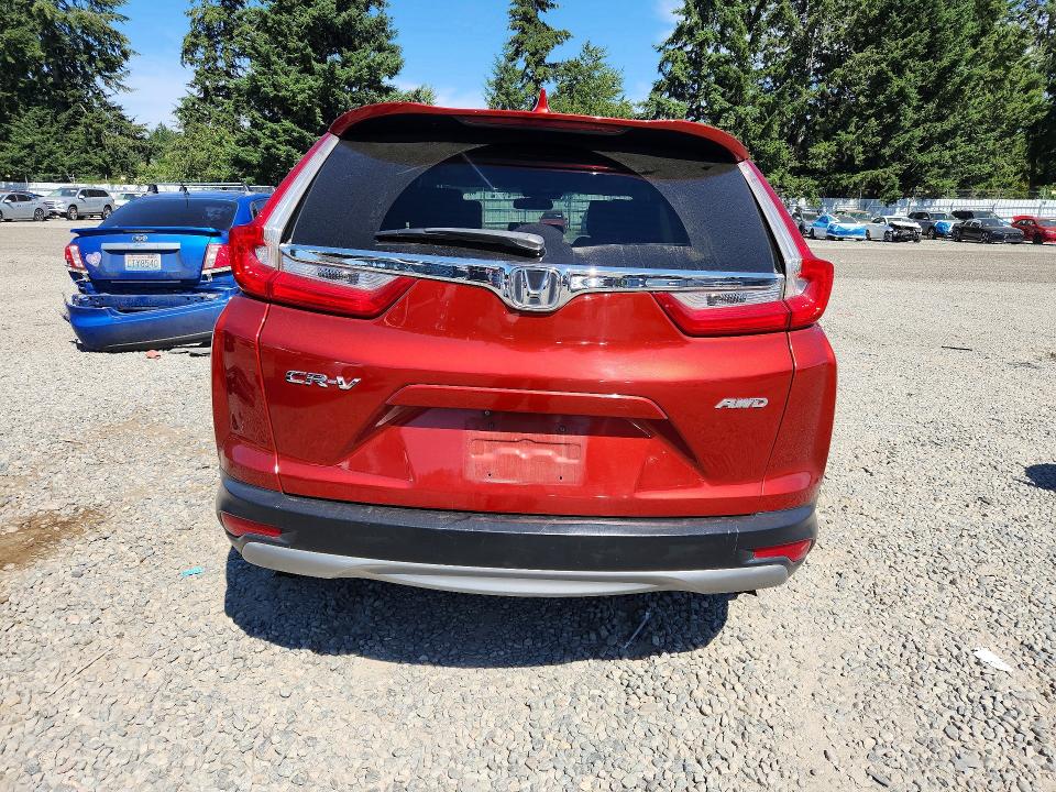 2019 Honda Cr-v VIN 5J6RW2H5XKL001086 COPART salvage auction — FRONT END, Salvage Title, sold $5,400 on 2026-07-24 (photo 6)