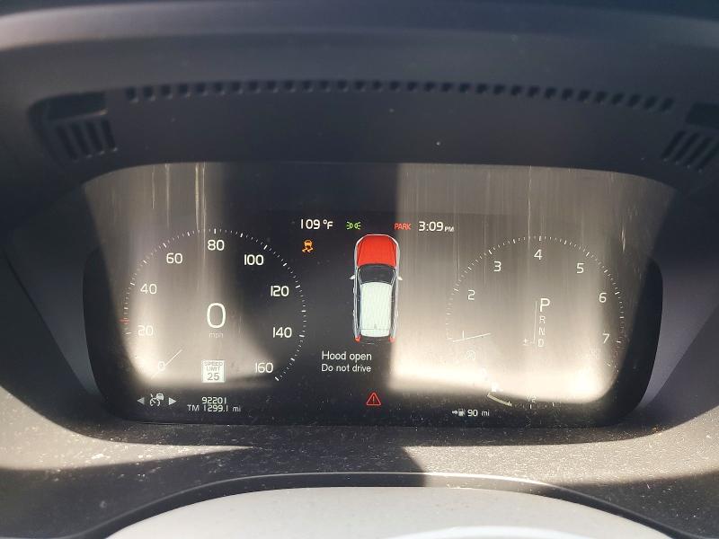 2018 Volvo Xc60 VIN YV4A22RK2J1041687 COPART salvage auction — FRONT END, Fl - Certificate Of Destruction, sold $7,100 on 2026-08-11 (photo 9)