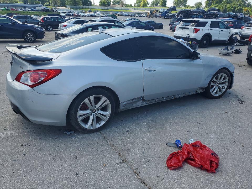 2013 Hyundai Genesis VIN KMHHT6KD2DU082286 COPART salvage auction — FRONT END, Mo - Certificate Of Title, sold $1,250 on 2026-07-09 (photo 3)
