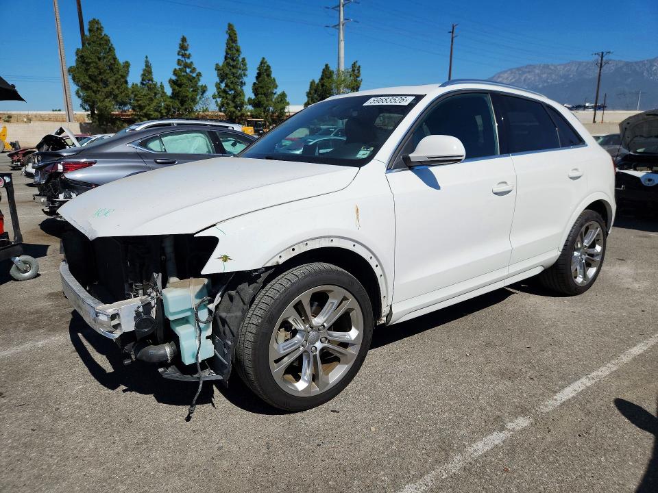 2016 Audi VIN WA1EFCFS1GR010213 COPART salvage auction — FRONT END, Ca - Salvage Certificate, sold $2,050 on 2026-07-16 (photo 1)