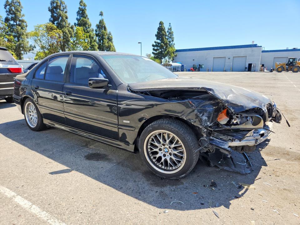 2003 BMW 5er VIN WBADT63473CK30564 COPART salvage auction — FRONT END, Ca - Salvage Certificate, sold $325 on 2026-08-04 (photo 4)