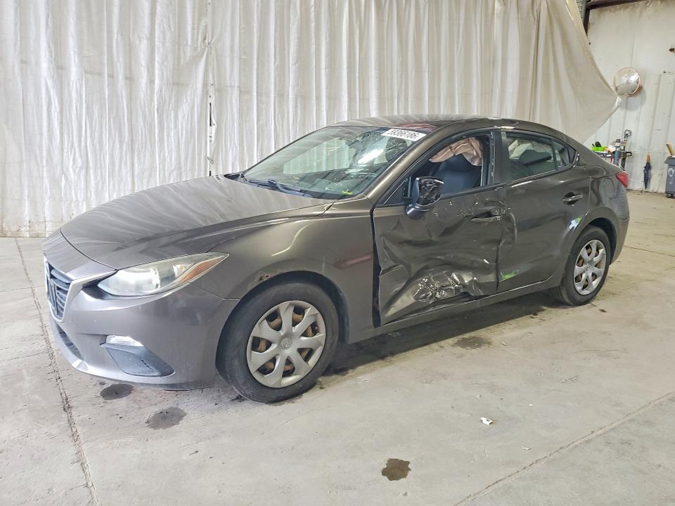2014 Mazda 3 VIN JM1BM1U75E1123935 COPART salvage auction — SIDE, Ny - Mv-907A Salvage Certificate, sold $200 on 2026-07-22 (photo 1)