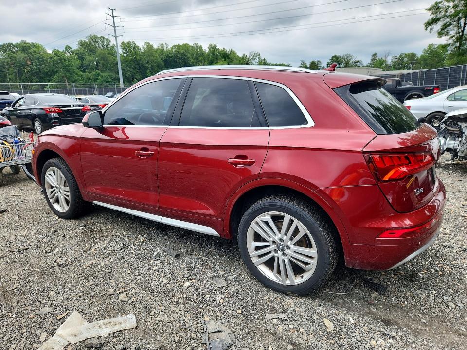 2018 Audi Q5 VIN WA1BNAFYXJ2178883 COPART salvage auction — MINOR DENT/SCRATCHES, MD - CERT OF SALVAGE < 75% DAMAGE, sold $400 on 2026-07-31 (photo 2)