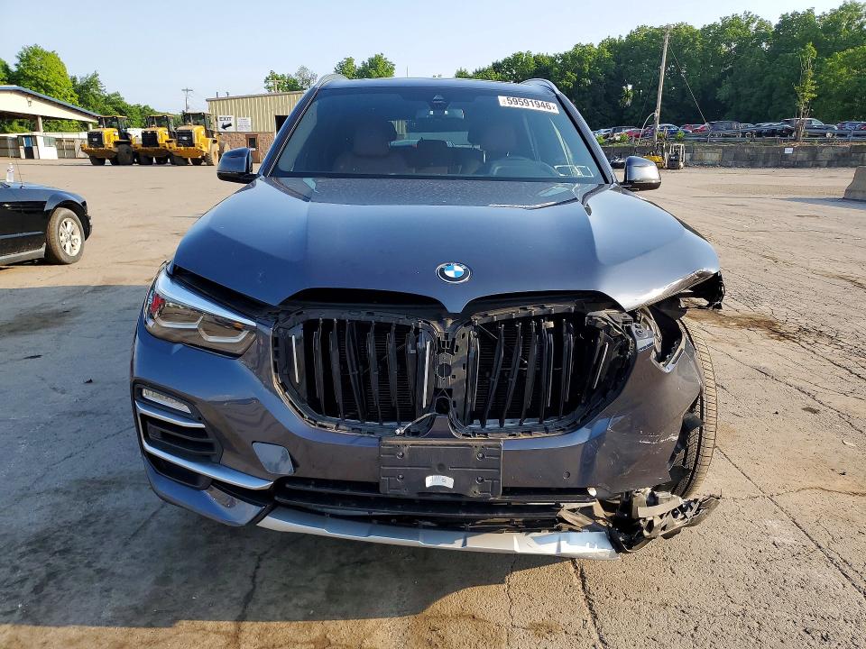 2021 BMW X5 VIN 5UXCR6C01M9F49436 COPART salvage auction — FRONT END, Ny - Mv-907A Salvage Certificate, sold $15,600 on 2026-07-09 (photo 5)