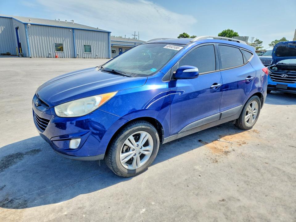 2013 Hyundai Tucson VIN KM8JU3AC4DU770764 COPART salvage auction — MECHANICAL, Ok - Certificate Of Title, sold $1,100 on 2026-07-15 (photo 1)