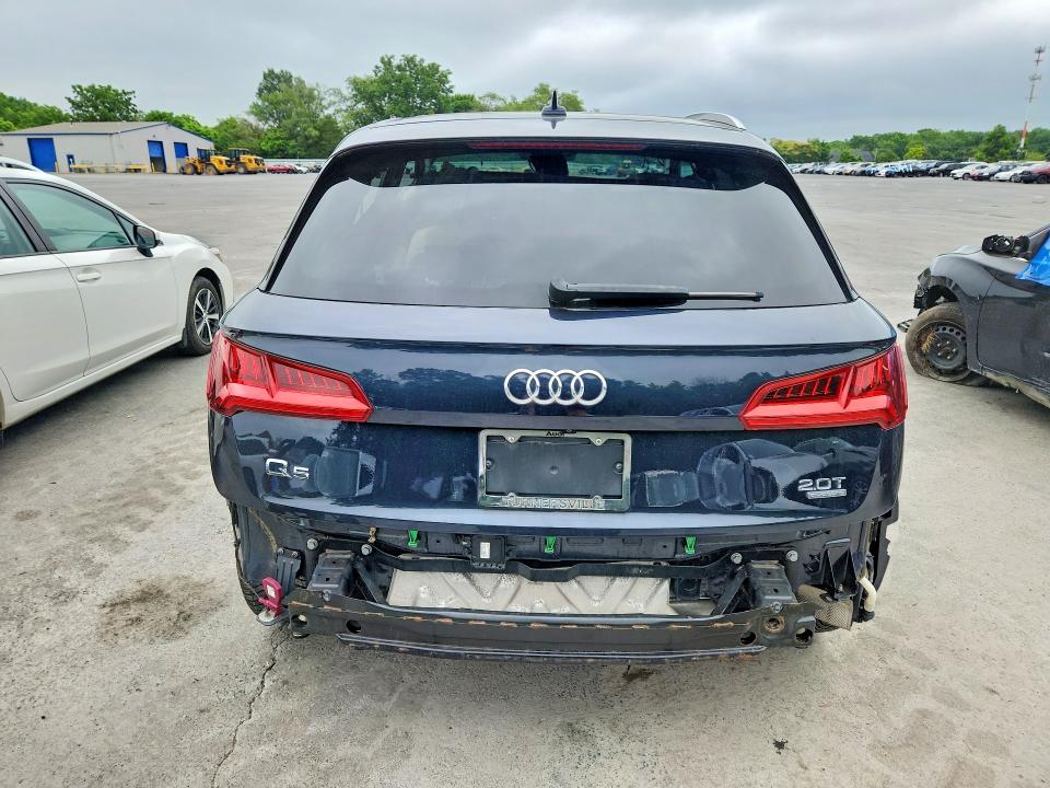 2018 Audi Q5 VIN WA1BNAFYXJ2105965 COPART salvage auction — SIDE, Nj - Cert Of Title-Salvage, sold $150 on 2026-07-30 (photo 6)