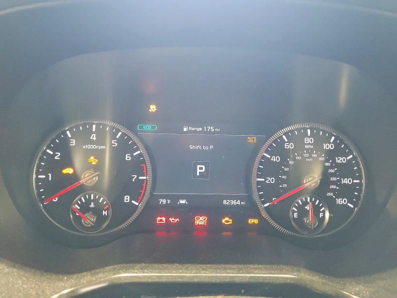 2022 Kia Telluride VIN 5XYP5DHC6NG257381 COPART salvage auction — FRONT END, NY - MV-907A SALVAGE CERTIFICATE, sold $6,600 on 2026-07-22 (photo 9)