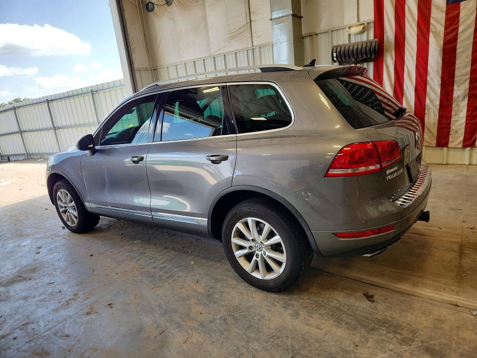 2014 Volkswagen Touareg VIN WVGEF9BP9ED004241 COPART salvage auction — HAIL, Wi - Certificate Of Title, sold $200 on 2026-07-28 (photo 2)