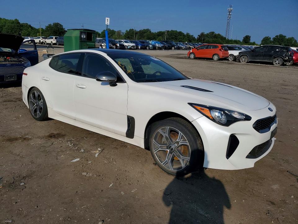 2020 Kia Stinger VIN KNAE15LA1L6076457 COPART salvage auction — REAR END, Va - Cert Of Title - Salvage, sold $4,200 on 2026-07-22 (photo 4)