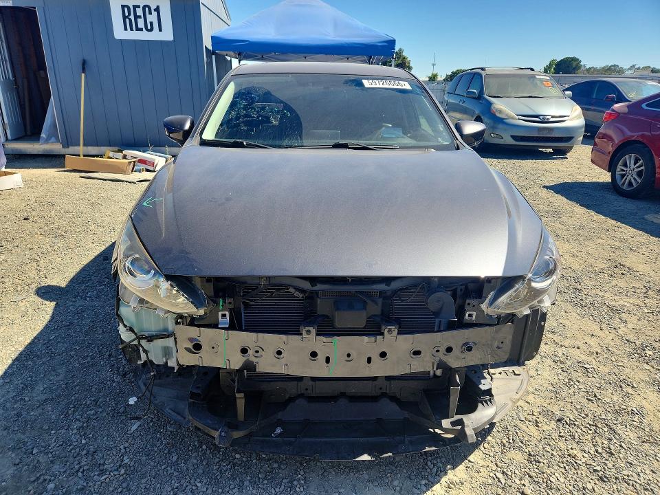 2016 Mazda 3 VIN JM1BM1W3XG1298582 COPART salvage auction — REAR END, Ca - Salvage Certificate, sold $2,050 on 2026-07-16 (photo 5)