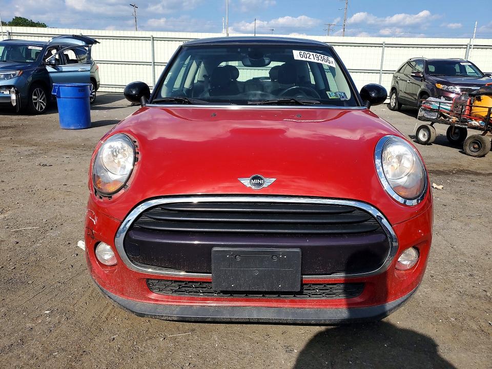 2018 Mini Cooper VIN WMWXP5C52J2H28911 COPART salvage auction — FRONT END, Pa - Certificate Of Salvage, sold $1,500 on 2026-08-07 (photo 5)