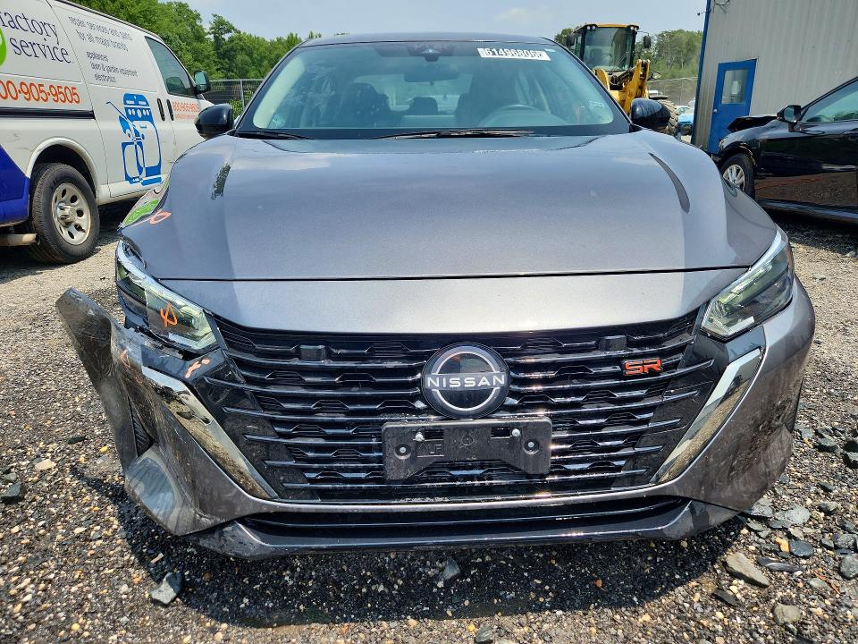 2025 Nissan Sentra VIN 3N1AB8DV6SY311429 COPART salvage auction — FRONT END, MD - CERTIFICATE OF TITLE, sold $9,700 on 2026-07-27 (photo 5)