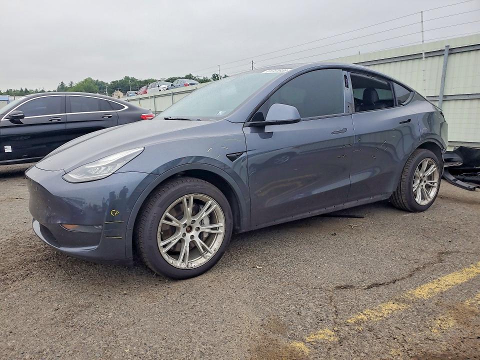 2020 Tesla Model y VIN 5YJYGDEE2LF043464 COPART salvage auction — REAR END, Pa - Certificate Of Salvage, sold $6,700 on 2026-07-31 (photo 1)