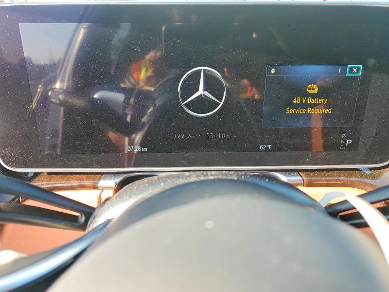 2023 Mercedes-benz S-klasse VIN W1K6G6DBXPA186838 COPART salvage auction — WATER/FLOOD, NY - MV907A-FLOOD SALVAGE, sold $23,500 on 2026-07-23 (photo 9)