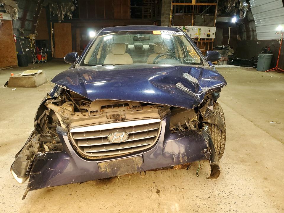 2008 Hyundai Elantra VIN KMHDU46D98U546402 COPART salvage auction — FRONT END, NY - MV-907A SALVAGE CERTIFICATE, sold $450 on 2026-07-27 (photo 5)