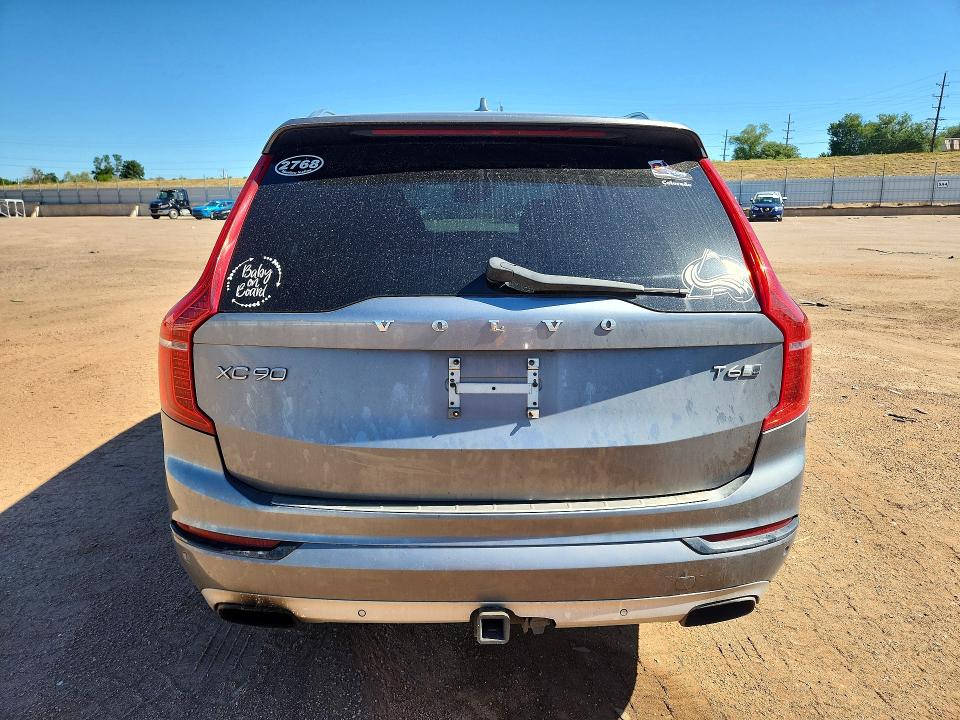 2016 Volvo Xc90 VIN YV4A22PL9G1053081 COPART salvage auction — HAIL, Co - Certificate Of Title, sold $4,300 on 2026-07-27 (photo 6)