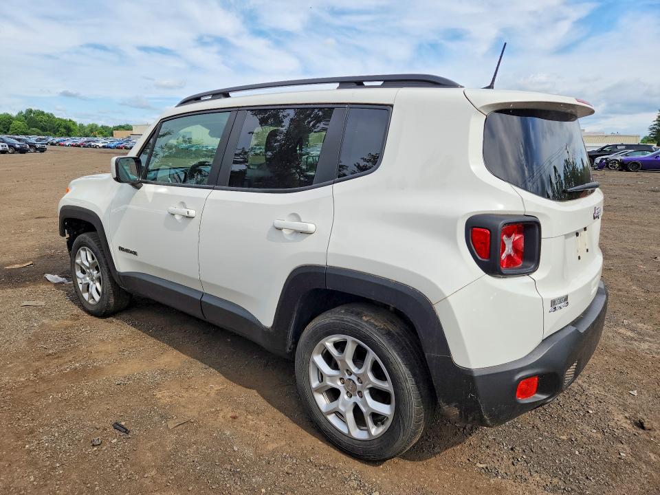 2018 Jeep Renegade VIN ZACCJBBB4JPJ00809 COPART salvage auction — FRONT END, Ct - Cert Of Title-Salvage, sold $700 on 2026-07-17 (photo 2)