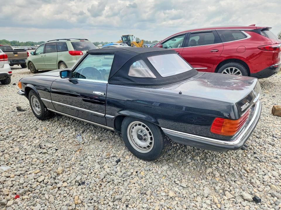 1985 Mercury 380sl VIN WDB1070451A024175 COPART salvage auction — FRONT END, Mi - Dealer Only Clean Title, sold $350 on 2026-07-30 (photo 2)