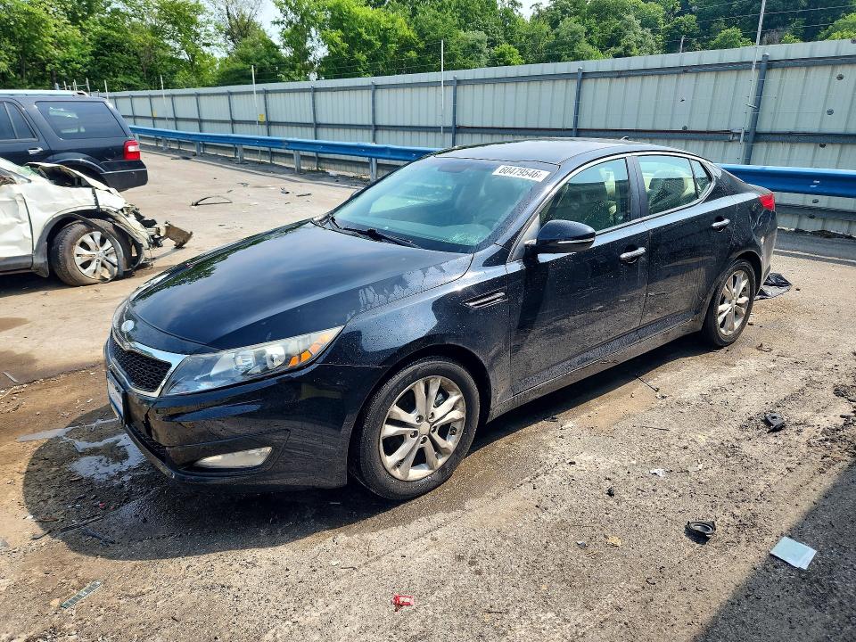 2013 Kia Optima VIN 5XXGN4A74DG254141 COPART salvage auction — FRONT END, Pa - Certificate Of Salvage, sold $500 on 2026-07-23 (photo 1)