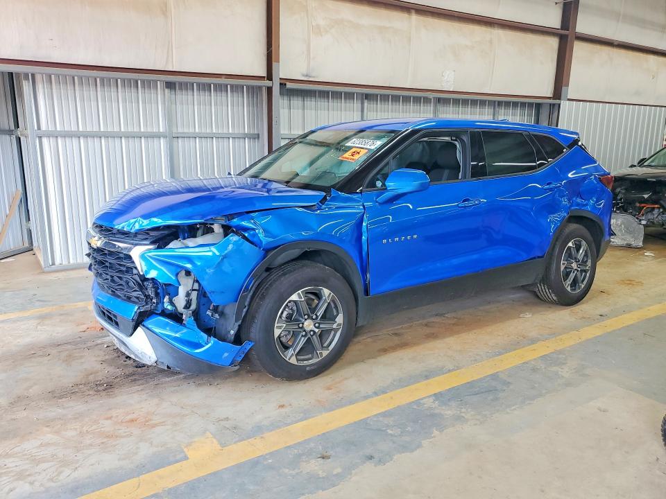 2025 Chevrolet Blazer VIN 3GNKBHR48SS168835 COPART salvage auction — FRONT END, Fl - Certificate Of Destruction, sold $7,200 on 2026-08-26 (photo 1)