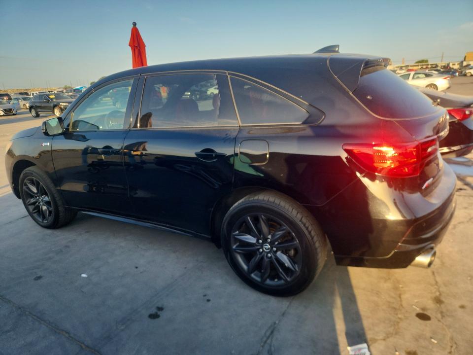 2020 Acura Mdx VIN 5J8YD4H08LL023842 COPART salvage auction — NORMAL WEAR, Tx - Certificate Of Title (P), sold $9,400 on 2026-07-29 (photo 2)