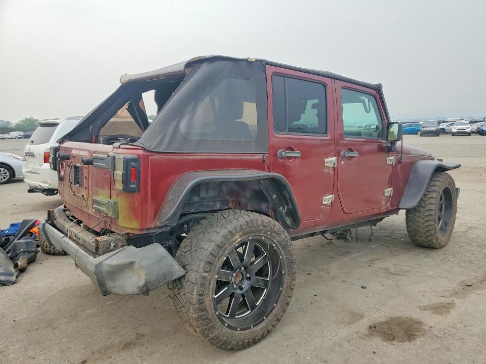 2007 Jeep Wrangler / VIN 1J8GA69157L114443 COPART salvage auction — FRONT END, PA - CERT OF TITLE, sold $175 on 2026-08-04 (photo 3)