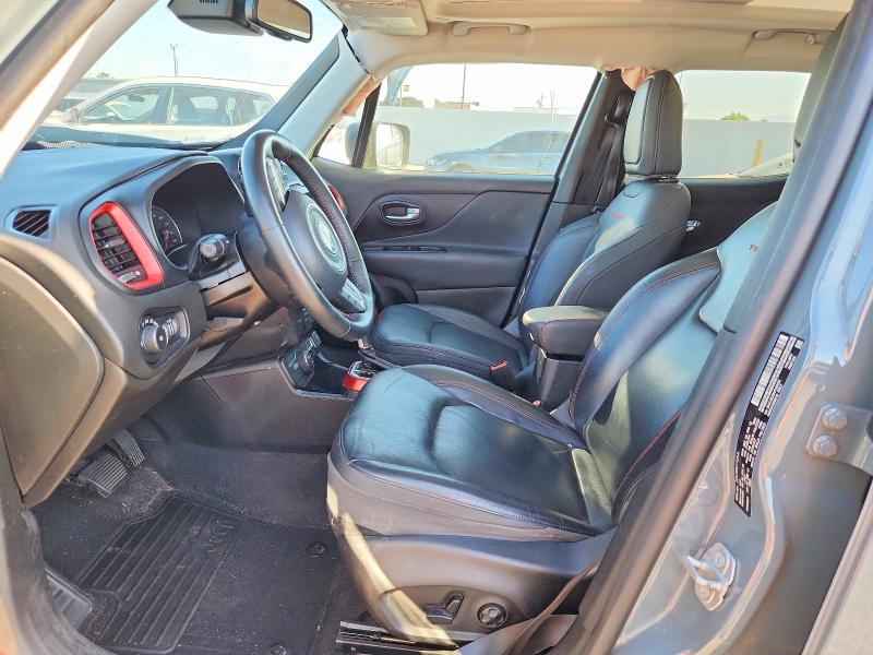 2018 Jeep Renegade VIN ZACCJBCB4JPJ00355 COPART salvage auction — FRONT END, Ca - Salvage Certificate, sold $80 on 2026-07-28 (photo 7)