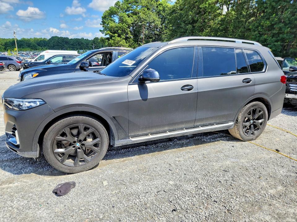 2019 BMW X7 VIN 5UXCX4C53KLS39033 COPART salvage auction — MINOR DENT/SCRATCHES, WV - CERTIFICATE OF TITLE (P), sold $20,800 on 2026-07-28 (photo 1)