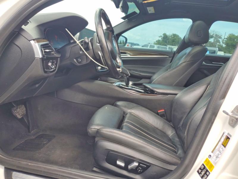 2020 BMW 5er VIN WBAJR7C06LCD09165 COPART salvage auction — MECHANICAL, Fl - Certificate Of Title, sold $8,100 on 2026-07-24 (photo 7)